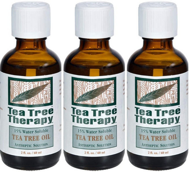 티트리테라피 15% 수용성 티 트리 오일, 60ml, 3개