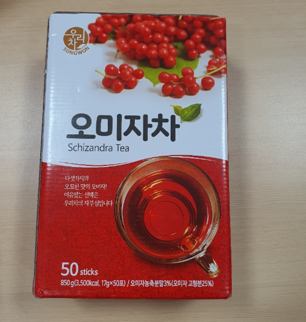 송원 오미자차, 17g, 50개입, 5개