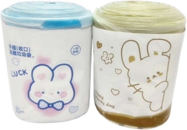 쓰레기봉투 차량 쓰레기 유아 변기 다용도 뜯어쓰는 비닐 2개 한세트 총140매, 1세트, 15L