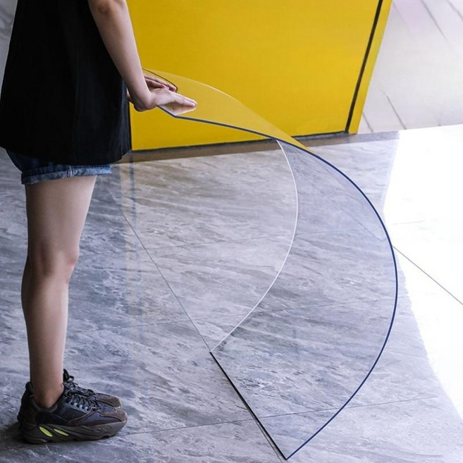 투명 대형 아크릴판 플라스틱 보드 하드 pvc, 50cm x 122cm x 3mm