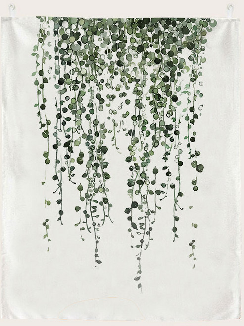 패브릭 포스터 바란스 가리개, 10.식물드로잉