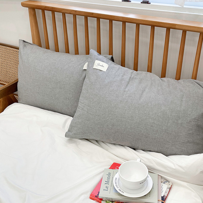 소넬리노 자루형 순면 프리미엄 호텔 베개커버 2p