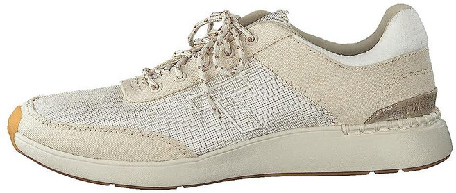 TOMS 여성용 Arroyo 스니커즈 자작나무 캔버스/반짝이는 우븐 313806