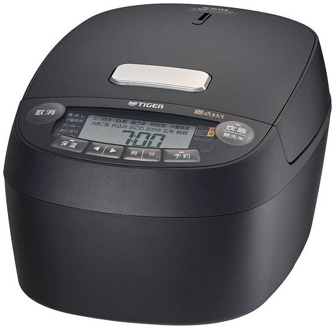Tiger虎牌 壓力 IH 電子鍋 JPV-X100, 黑色, JPV-X100-KO