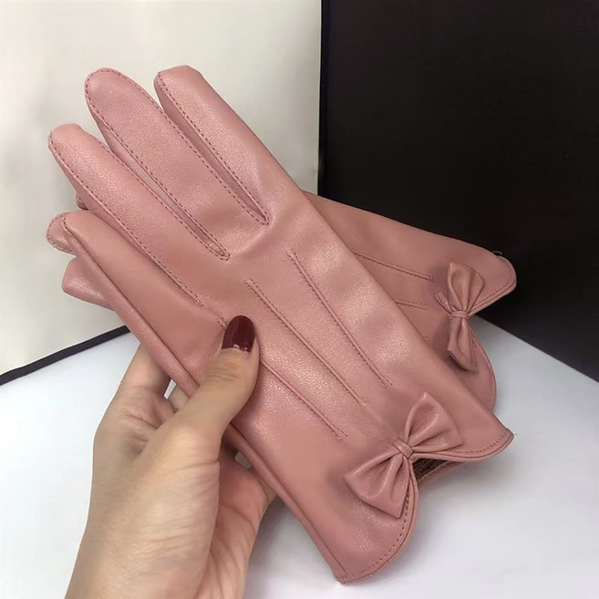 코코린느 스마트폰 터치 밍크 안감 소프트 가죽 장갑 (2컬러)