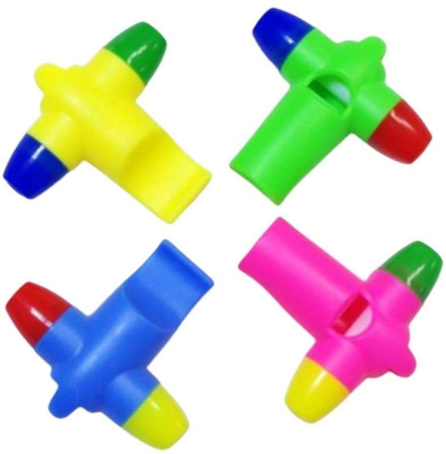 소리관찰 3소리 호루라기 삼바호각 신호호각 운동회게임 돌봄교실, 10개, 랜덤색상