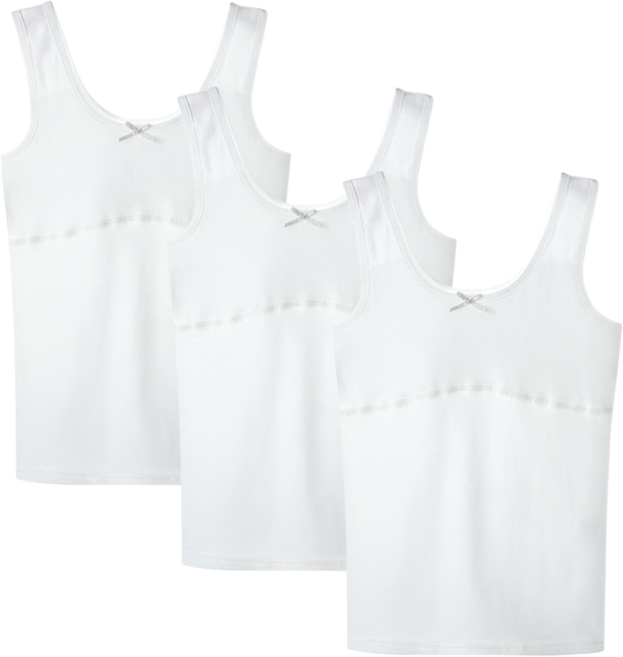 바디스윗 주니어 코튼 여아 브라 런닝 3종 세트