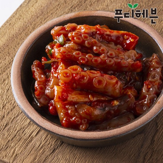 푸디헤븐 매콤달콤 통통한 양념 낙지젓 1kg 외 젓갈모음, 04_비빔오징어젓 1kg