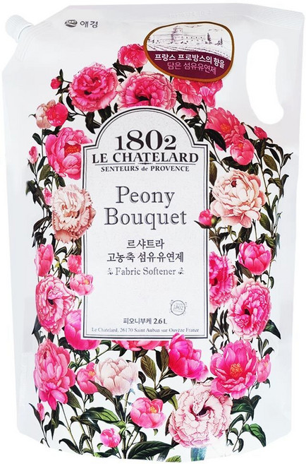 르샤트라 섬유유연제 피오니부케 2.6L x 4