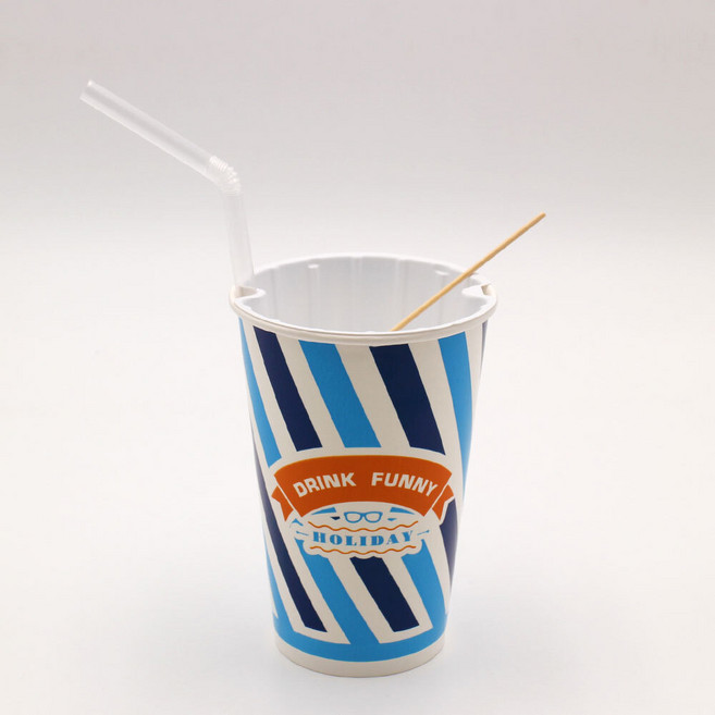 콜팝컵빨대세트 16온스 음료컵+콜팝속컵+꼬지+주름 투명 개별포장빨대 50개 세트 콜팝용기, 1개