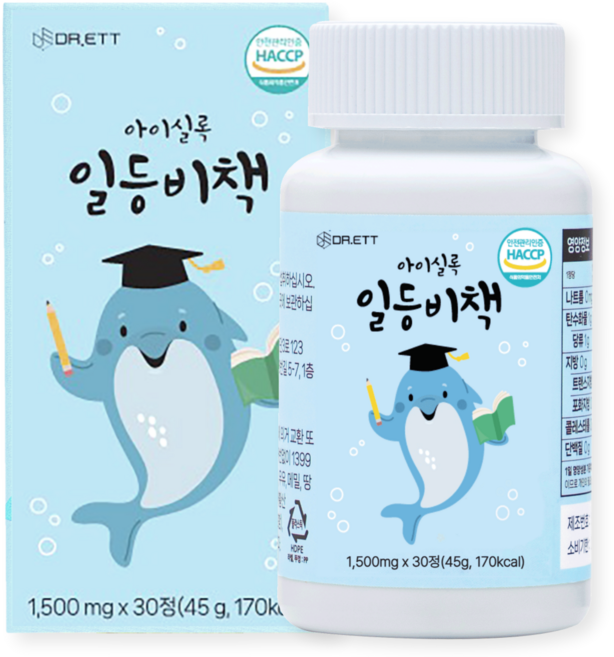 아이실록 일등비책 어린이 초등 중등 수험생 해바라기 레시틴 포스파티딜콜린 침향 녹용, 1개, 30정