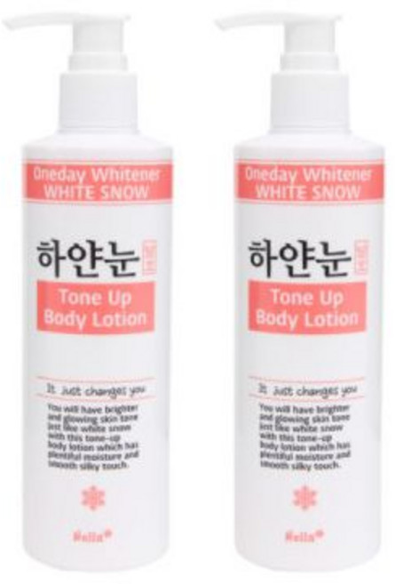 1+1 넬라 하얀눈 톤업 바디로션 250ml /화이트닝바디로션 색소침착, 1+1 넬라 하얀눈 톤업 바디로션 250ml /화이트닝, 1개