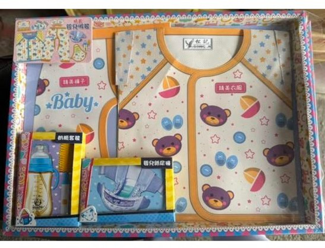 紙紮兒童衣物套組 嬰兒套組 玩具組 隨機款式 附封條