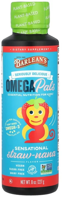 바린스 어린이 오메가 팰 센세이셔널 스트로우-나나, 227g, 1개 - 쿠팡