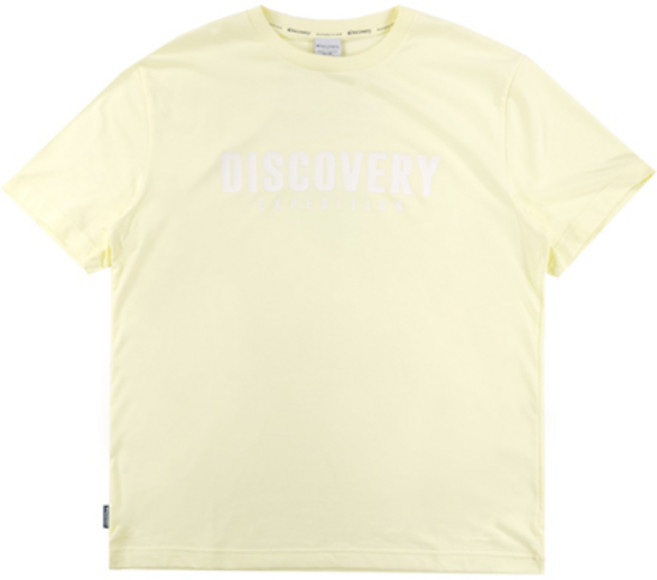 디스커버리 남성 빅로고 반팔티셔츠 DMRS7W023-YEL