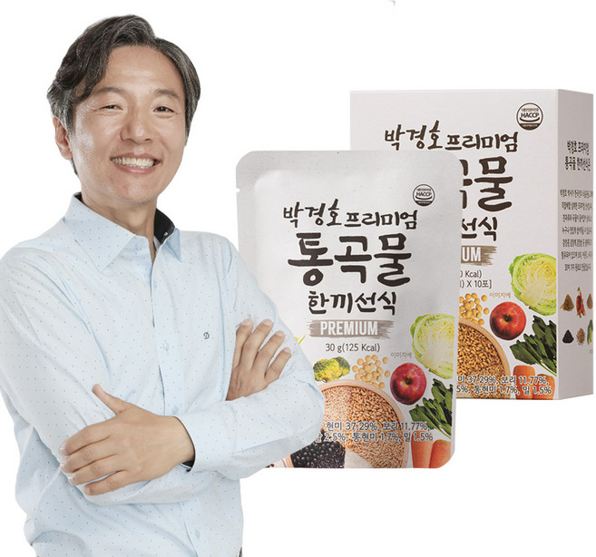 박경호 프리미엄 통곡물 한끼선식 식사대용 영양간식, 1박스, 300g