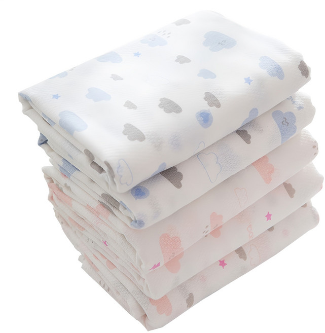 베이비앤아이 파스텔 천 기저귀, 구름, 5개