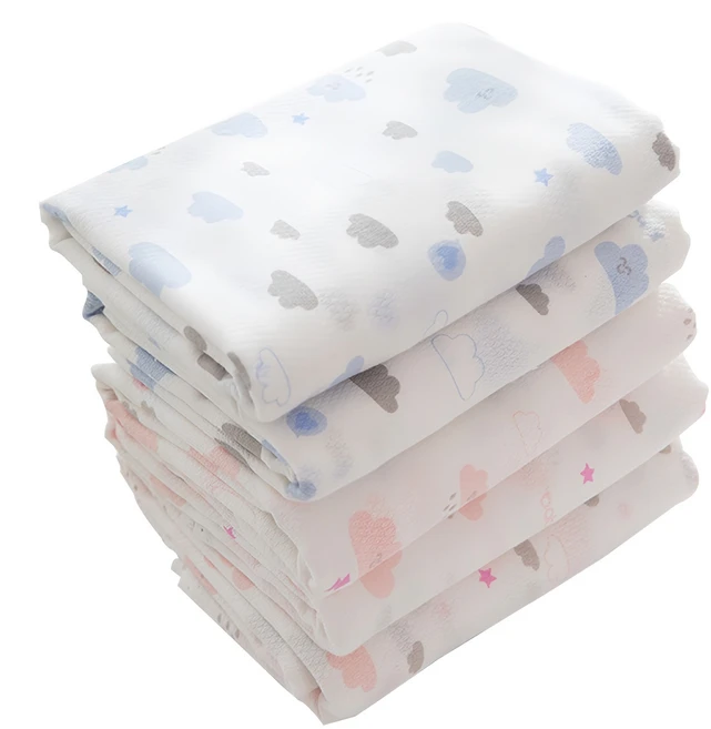 베이비앤아이 파스텔 천 기저귀, 구름, 5개 - 쿠팡