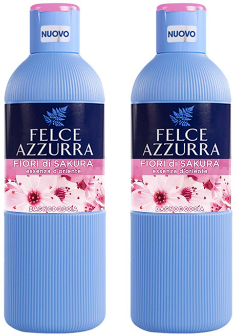 펠체아주라 이탈리아 150년 명품 바디워시 체리 블라썸, 2개, 650ml