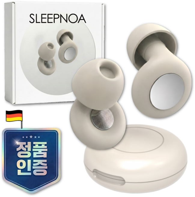 슬립노아 수면 소음 차단 귀마개, 1개, 1쌍