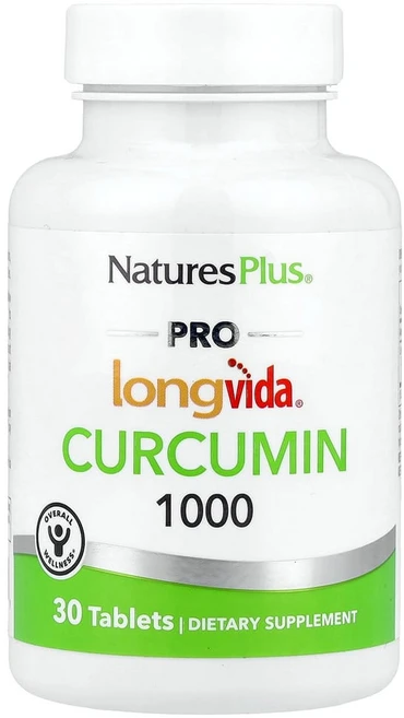 네이쳐스플러스 프로 롱비다 커큐민 1000 30정, NAP49614, 1개 - 쿠팡