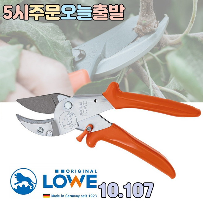 럭키WORLD 독일 LOWE 전지가위 양손사용, 1개