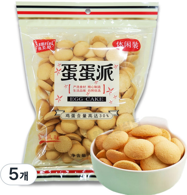 판다중국식품 단단자이 계란과자, 5개, 180g