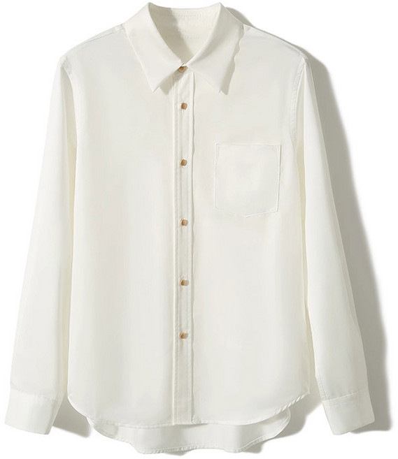 【氣質通勤】白襯衫 女襯衫 襯衣 職業裝 通勤裝 春季新款 全棉質感 經典百搭 職場穿搭必備