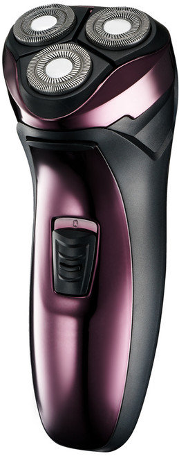 KINYO 三刀頭充電式刮鬍刀, 1個, 1個裝