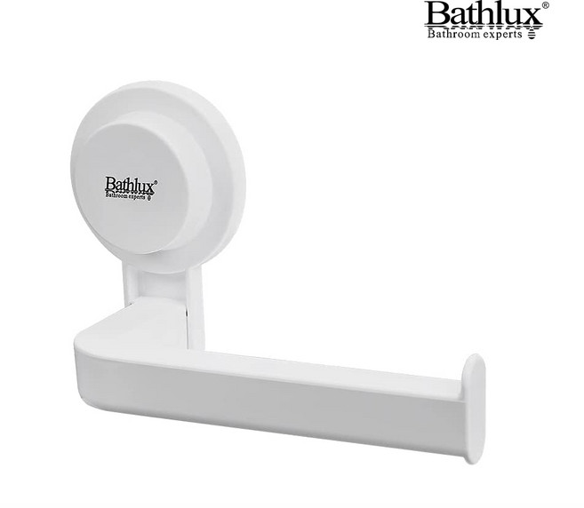 베스럭스 흡착식 휴지걸이 30161 욕실 화장지 무타공 벽걸이 용품, 화이트, 1개