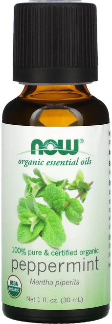 NOW Foods 유기농 에센셜 오일 페퍼민트 30ml(1fl oz), NOWFoods유기농에센셜오일페퍼민트30ml1floz, 1개, 30ml - 쿠팡