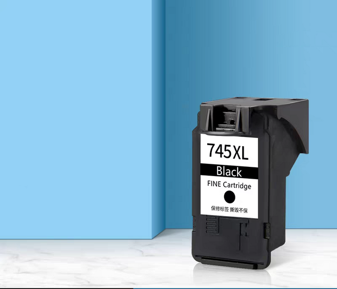 PG 745XL CL 746XL 墨水匣 MX497 TR4570 iP2870 MG2570 MG2970 TR4670 MG3070 MG3077, 745XL黑色（600頁）, 1個