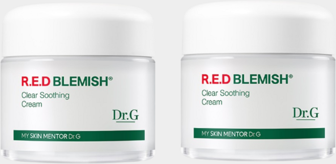 닥터지 레드 블레미쉬 클리어 수딩 크림, 70ml, 2개