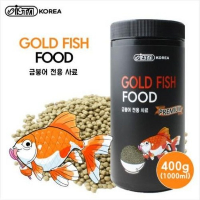이스타 금붕어 사료 부상성, 400g, 1개