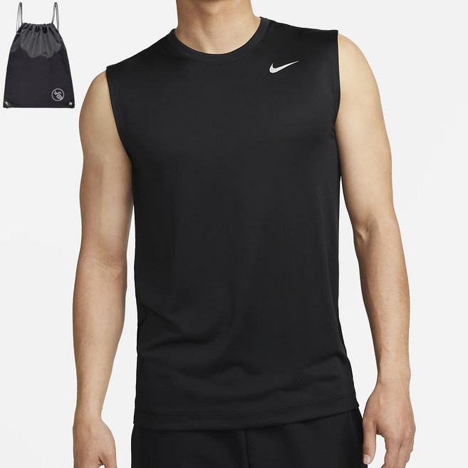 나이키 드라이핏 RD 민소매 피트니스 헬스 탑 나시 (PGN짐쌕가방 지급)
