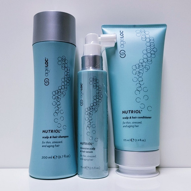 (최신품) 뉴스킨 에이지락 뉴트리올 스칼프 앤 헤어 트리오 시스템, 1세트