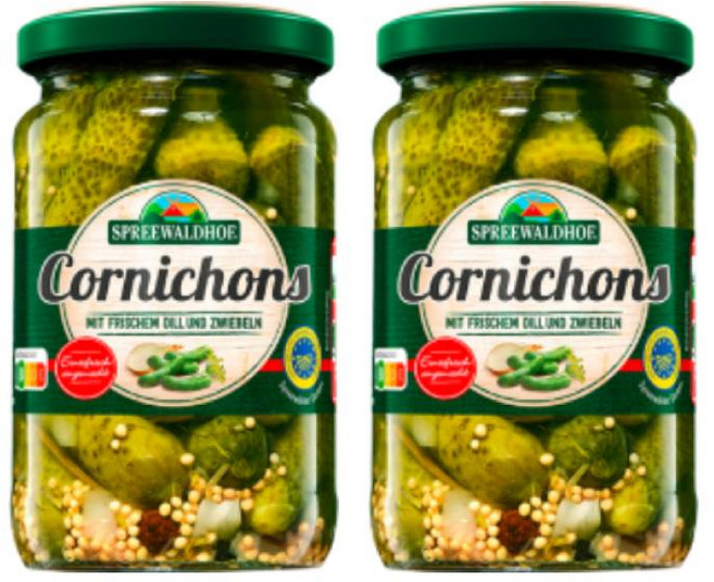 슈프레발트호프 미니 오이피클(꼬니숑) 330g x 2개