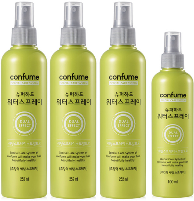 과일나라 컨퓸 슈퍼하드 워터스프레이, 856ml, 1개