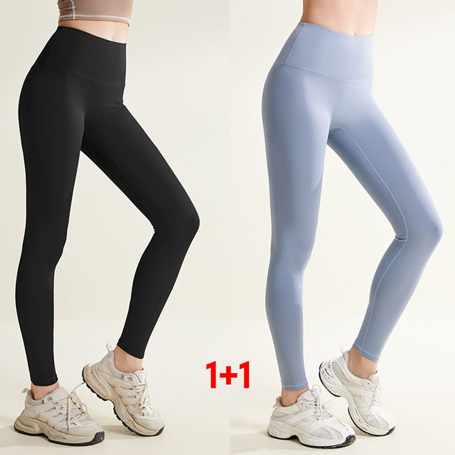 마르 하이웨스트 노Y존 힙업 레깅스 2p