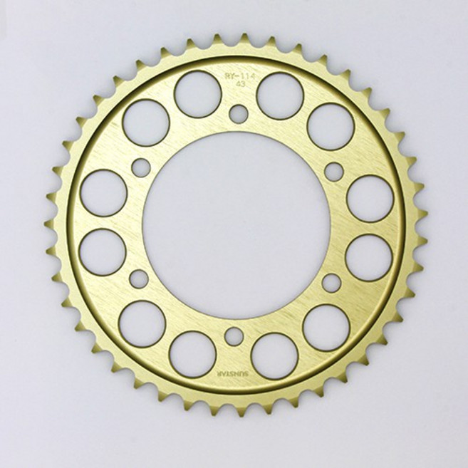 SUNSTAR 齒盤 適用於 YAMAHA MT-07 MT-09 SUZUKI GSX-R600 KATANA, T43 (請先詢問商品庫存)
