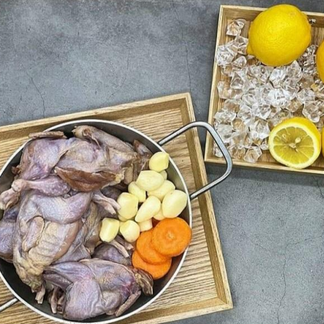 하남 맛상 메추리 가금류 원물 정육 식재료 10마리, 750g, 1