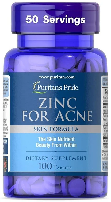 퓨리탄프라이드 Puritan's Pride Zinc 미네랄 100정 135629, 1개 - 쿠팡