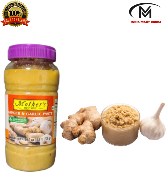 Mother's recipe ginger & garlic paste 생강 마늘 페이스트, 1개, 700g