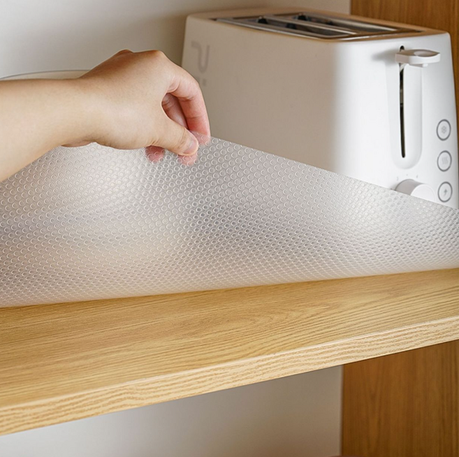 수논 다용도 주방 수납 미끄럼 방지 방수 매트 싱크대 서랍장 위생 논슬립 방수 시트, 1개, 화이트