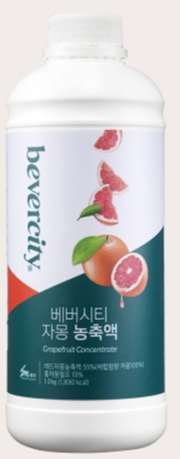 베버시티 세미 자몽 농축액, 1kg, 1개