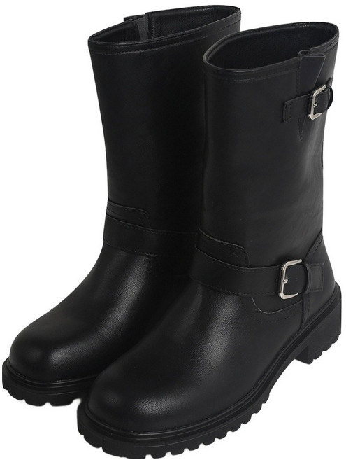 슈펜 바이커 미들 부츠 4cm HPWXAFFT21