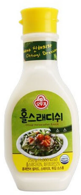 (무)오뚜기 홀스래디쉬, 10개, 250g