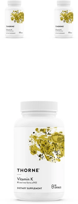 쏜리서치 비타민 K 캡슐, 3개, 60정 - 쿠팡