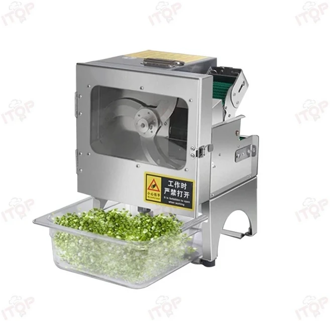 ITOP VC-C02 야채 커터 상업용 절단기 블레이드 및 벨트 이중 속도 컨트롤러 7cm 너비 컨베이어, 03 visible window 220V, 03 visible window 220V