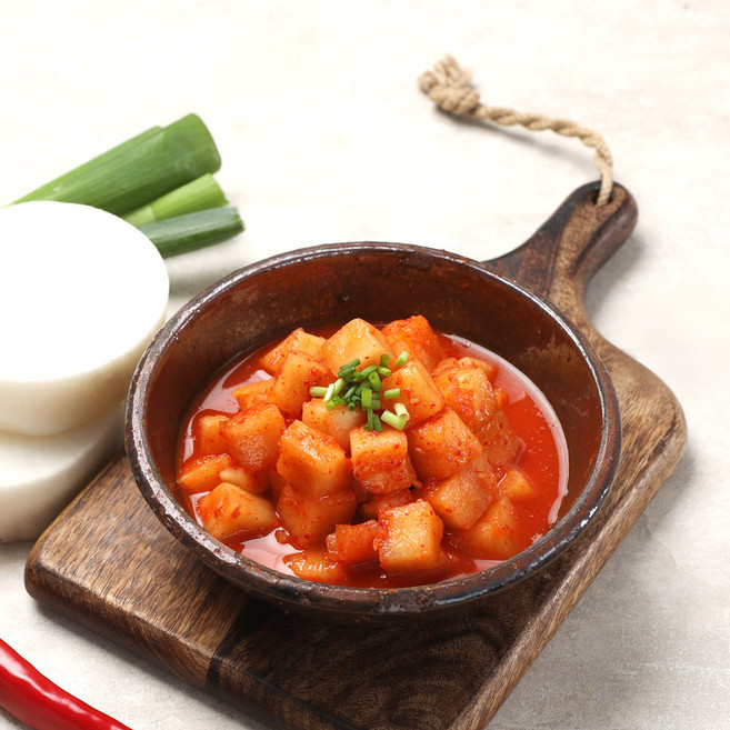 (농협) HACCP 인증 풍산김치 깍두기, 3kg, 1개